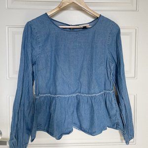 Universal Thread Chambray Blouse